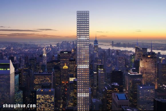 纽约最高奢华公寓大楼：432 Park Avenue