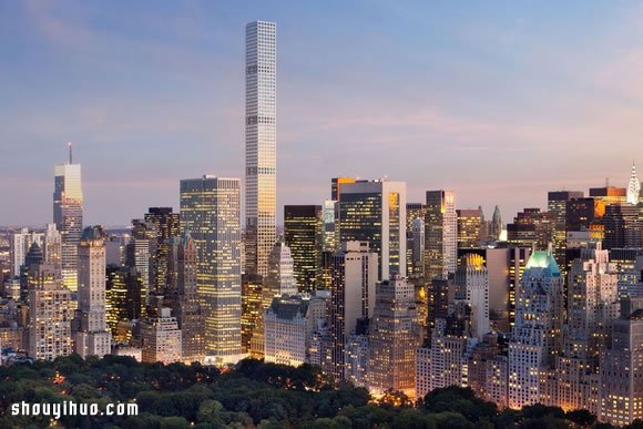 纽约最高奢华公寓大楼：432 Park Avenue