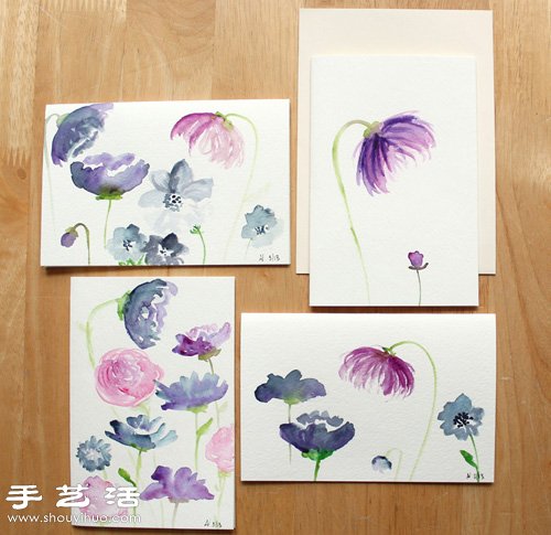 水彩画教程：教你各种漂亮花卉的水彩画法