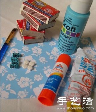 火柴盒废物利用手工制作首饰盒