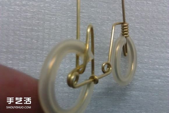 铜丝自行车制作图解 手工制作铜线自行车教程